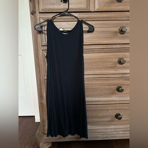 LOFT Navy Sleeveless Maxi Dress